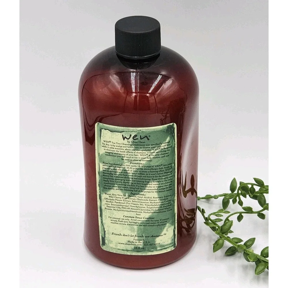 Wen Tea Tree Cleansing Conditioner By Chaz Dean 16 fl oz Sealed No Pump NEW
